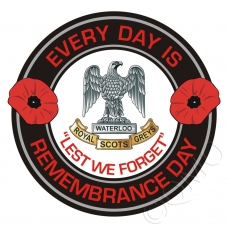 Royal Scots Greys Remembrance Day Sticker